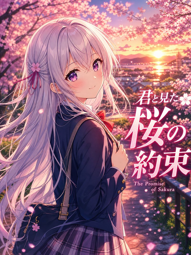 推特【推特动漫】樱花约定 第01集 动漫教程演示